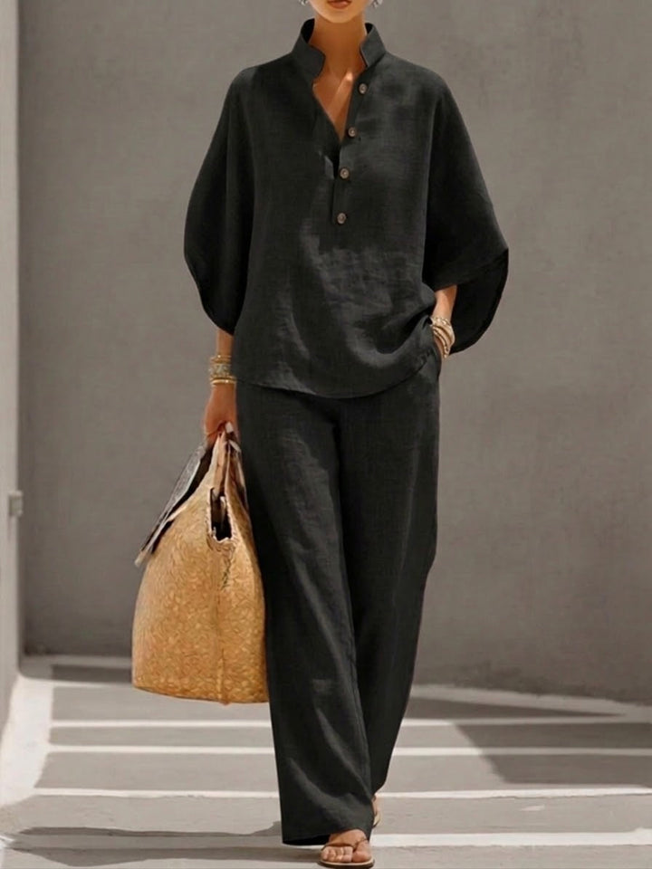 Mariel | Lightweight Cotton and Linen Set