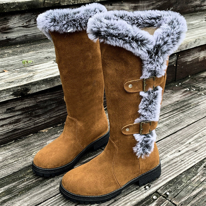 Plush Women's Boots for Mid-Calf Comfort (10)