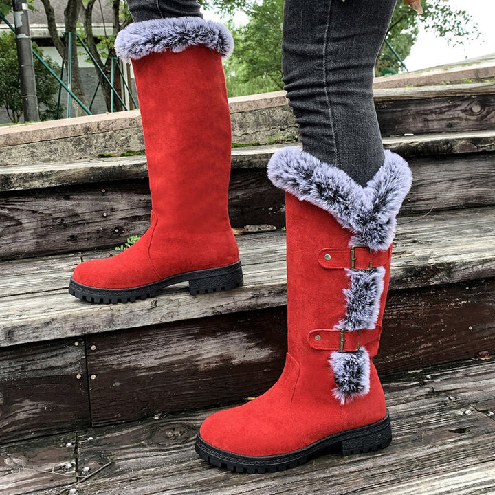 Plush Women's Boots for Mid-Calf Comfort (2)