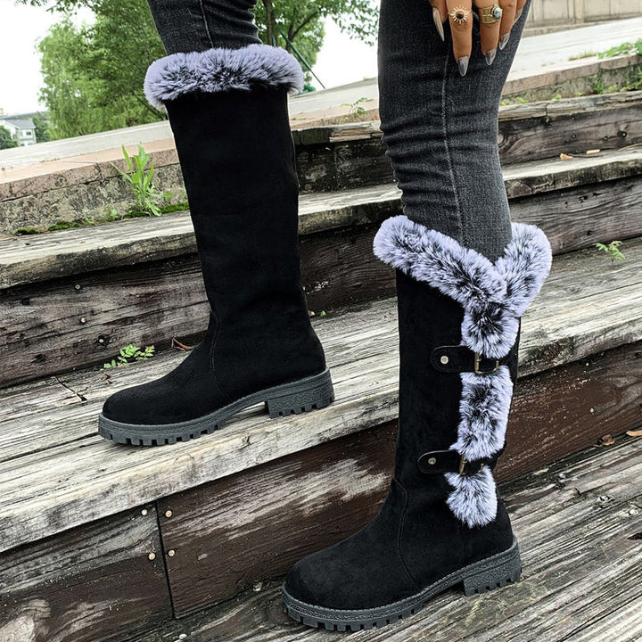 Plush Women's Boots for Mid-Calf Comfort (8)