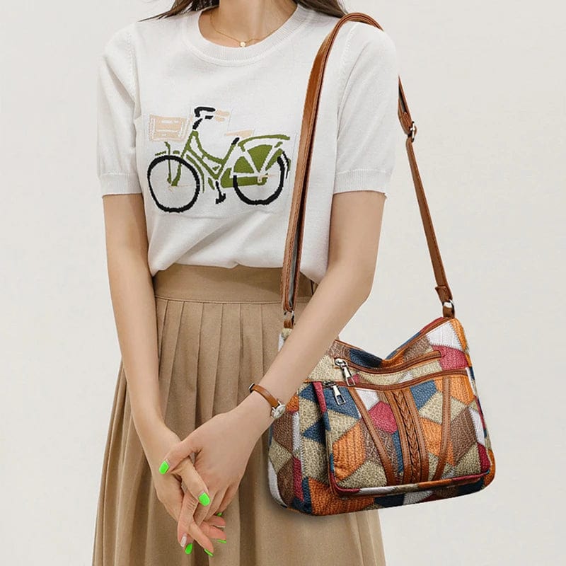 Purses for Women with Artisan Mosaic Print (3)