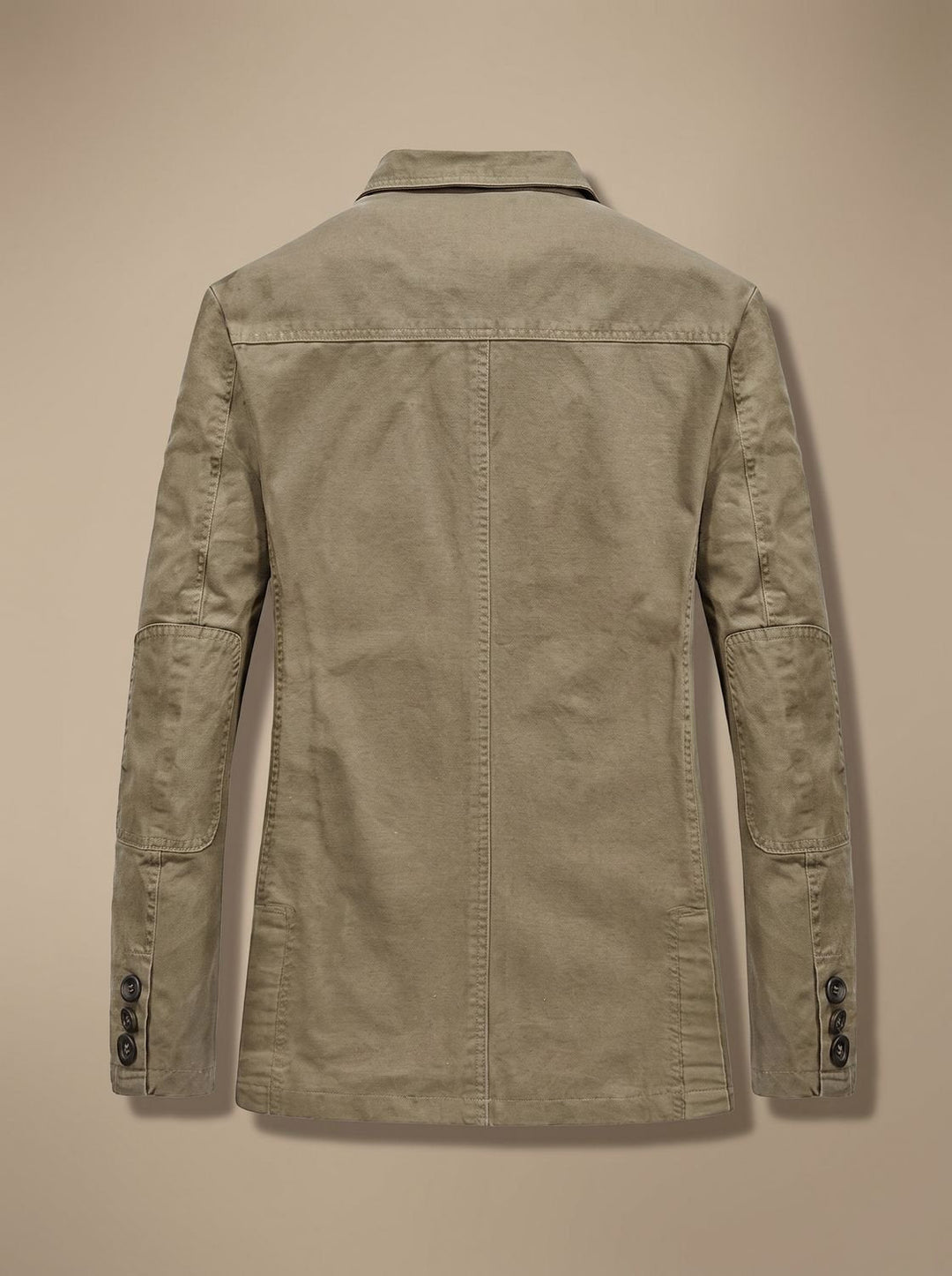 Relaxed Tailored Cotton Men's Fall Jacket (3)