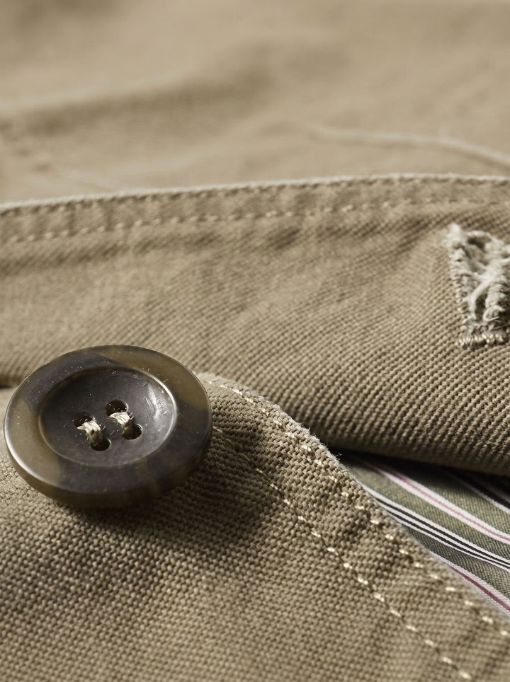 Relaxed Tailored Cotton Men's Fall Jacket (6)