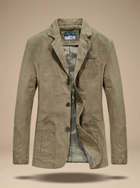 Carter | Relaxed Tailored Cotton Men's Fall Jacket