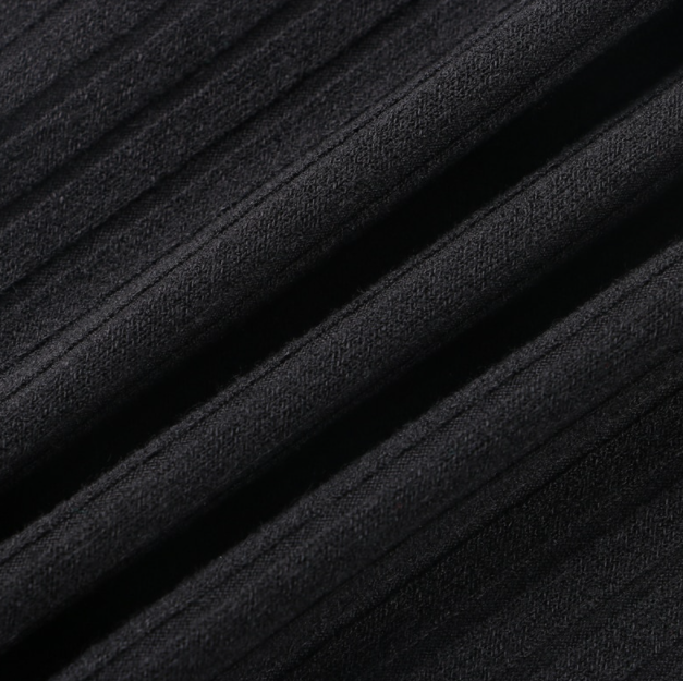 Stretchy Knitted Dress for Fall Occasions (7)