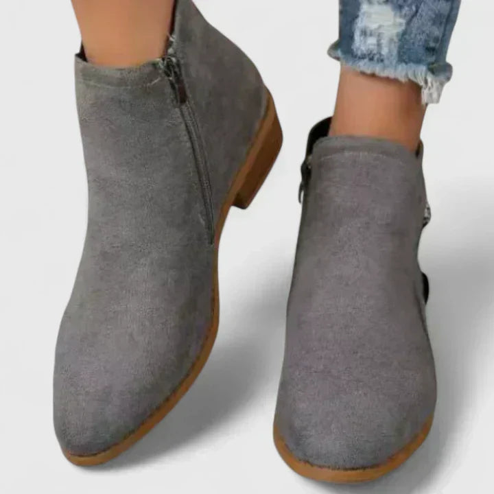 Western Boots for Women Everyday Elegance in Grey