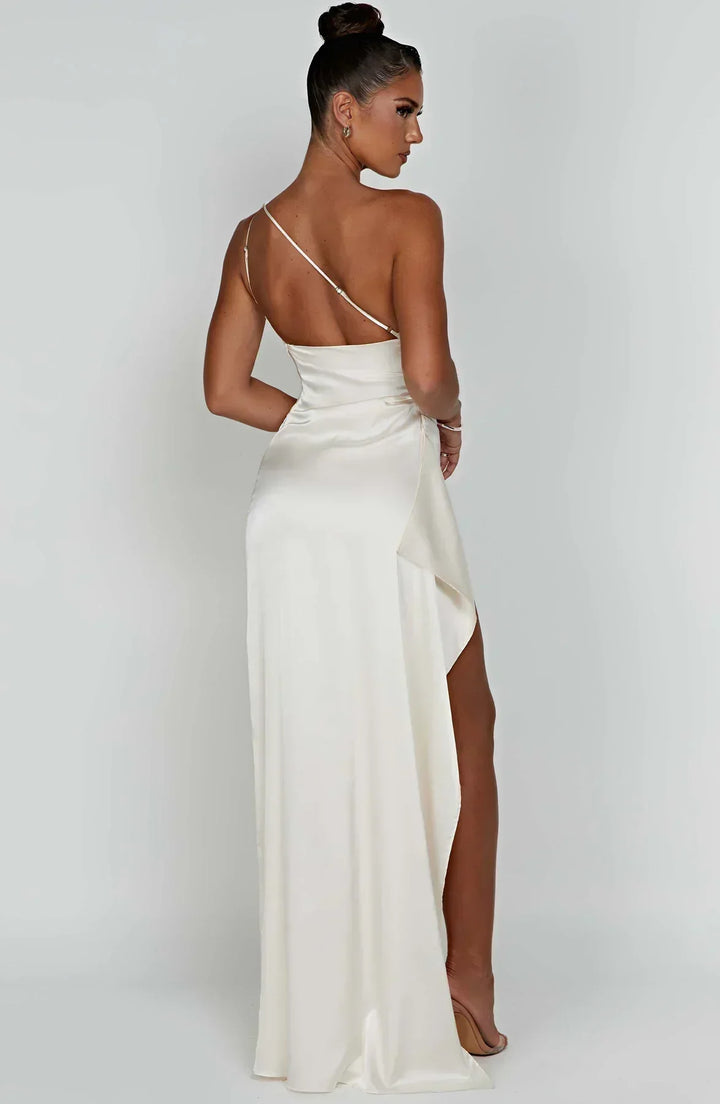 Women's Asymmetric Maxi Dress for Fall Weddings (10)