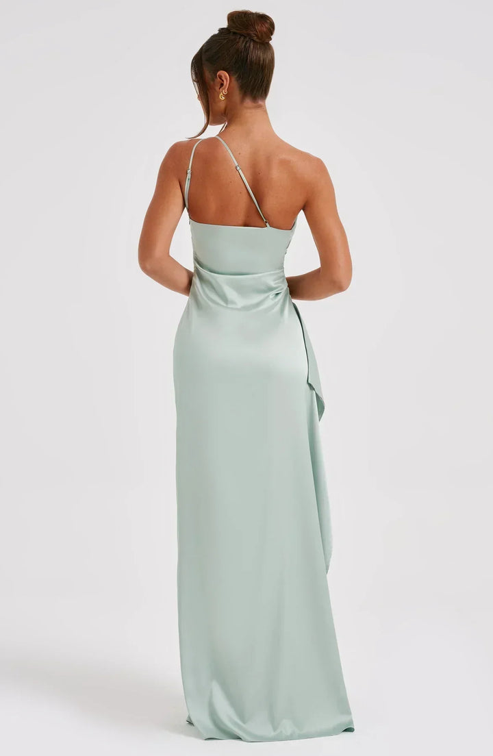 Women's Asymmetric Maxi Dress for Fall Weddings (14)