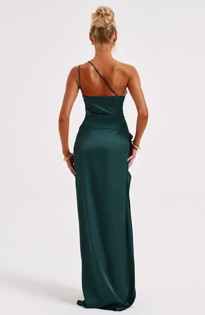 Women's Asymmetric Maxi Dress for Fall Weddings (16)