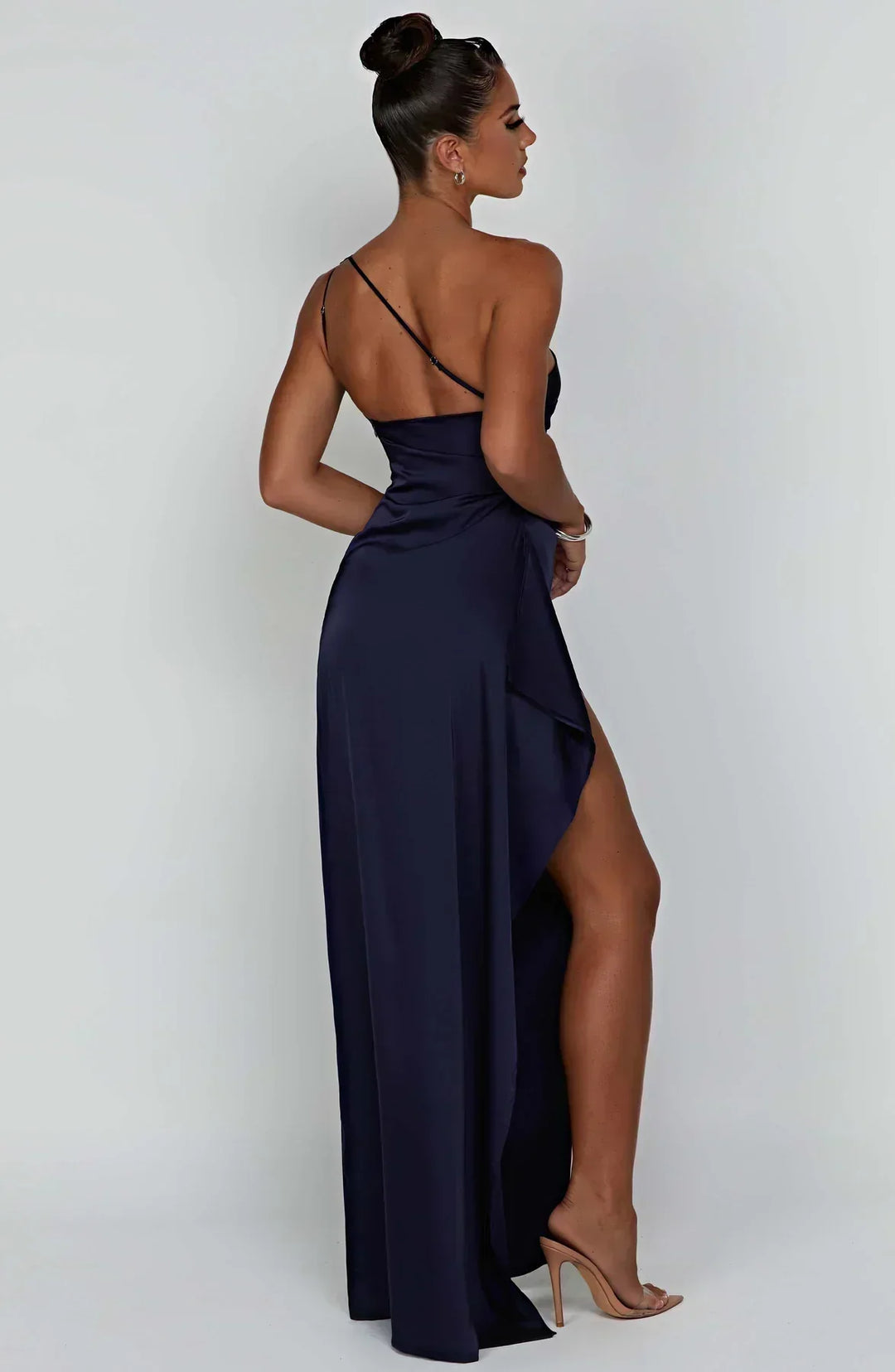 Women's Asymmetric Maxi Dress for Fall Weddings (8)
