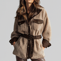 Nova | Women's Belted Teddy Jacket for Fall