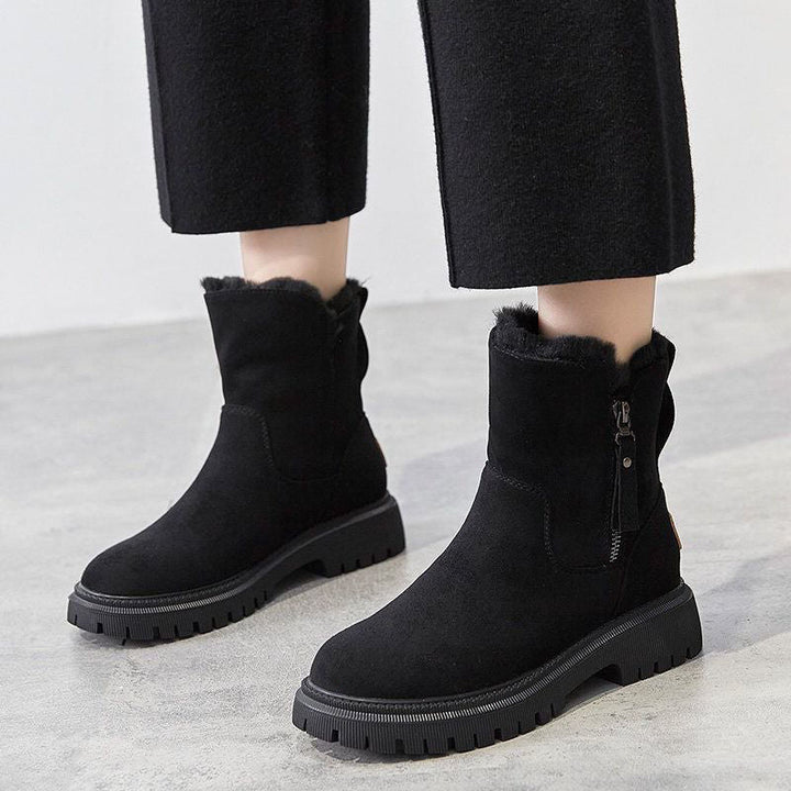 Women's Black Boots for Comfortable Elegance in Black