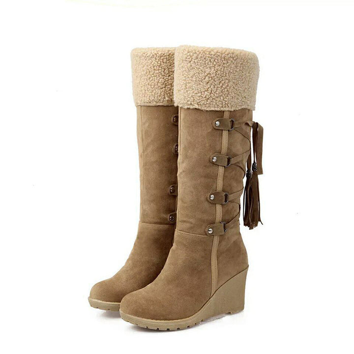 Women's Black Boots for Everyday Wear in Brown