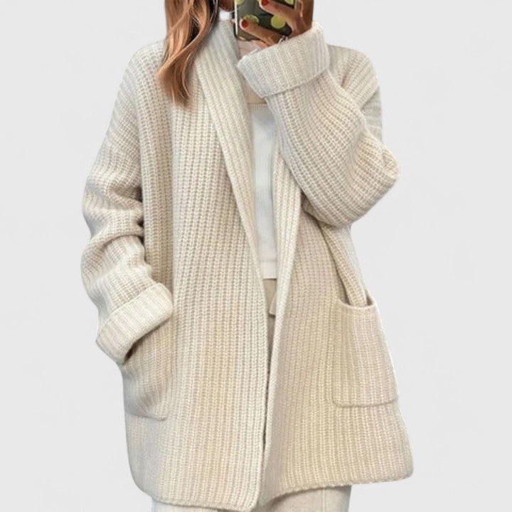 Women's Black Cardigan Knit for Everyday (4)