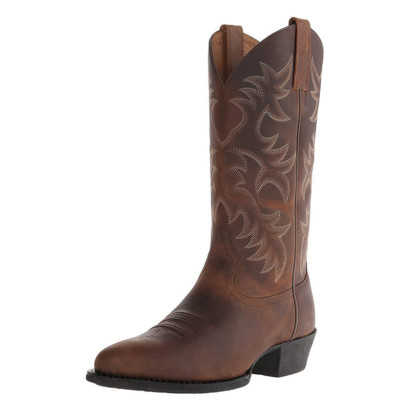 Women's Boots in Western Cowboy Style in Black 6