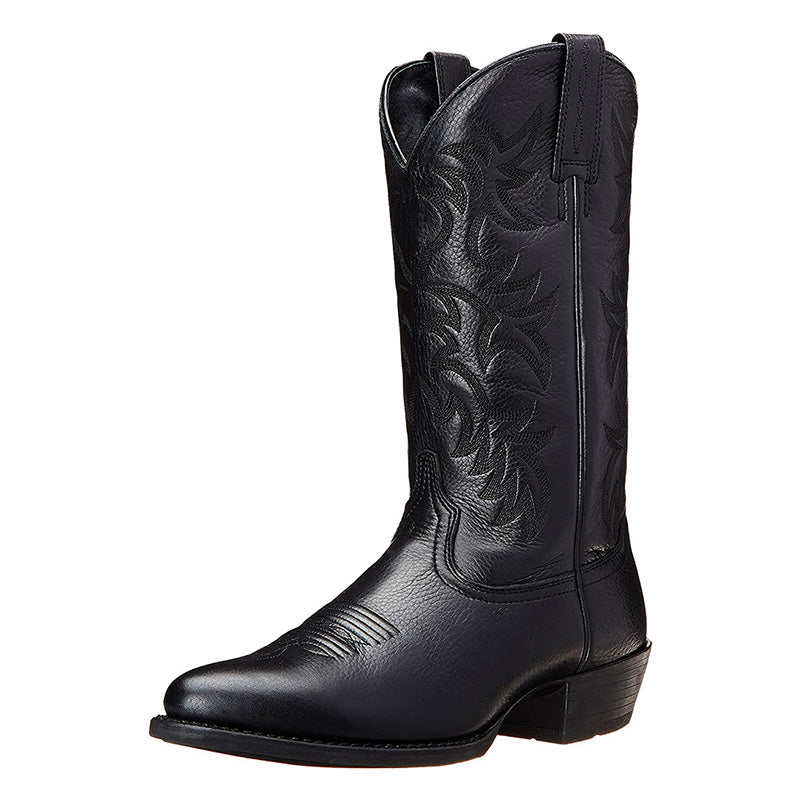 Women's Boots in Western Cowboy Style in Black 7