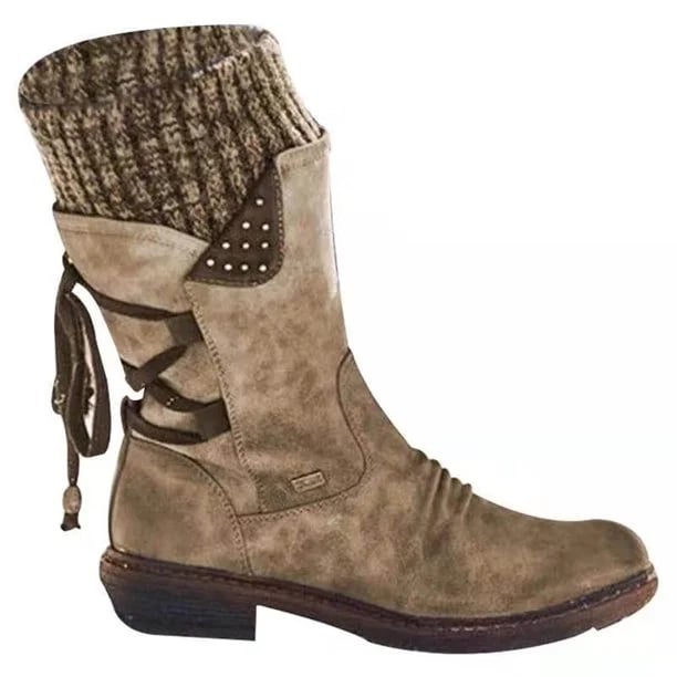 Women's Boots Warm Waterproof Calf for Fall (7)