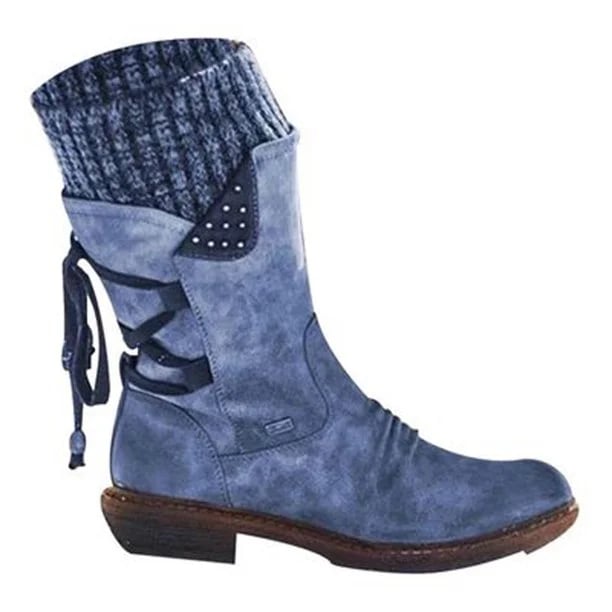 Women's Boots Warm Waterproof Calf for Fall (9)