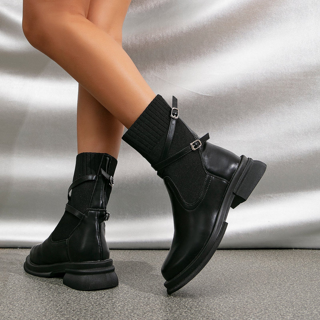 Women's Brown Leather Ankle Boots (9)