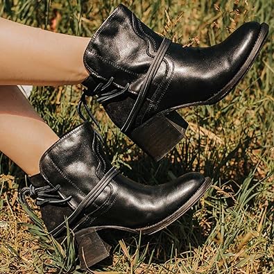 Women's Brown Leather Fall Boots (3)