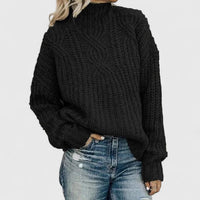 Evelyn | Women's Cable Knit Ugly Christmas Sweater