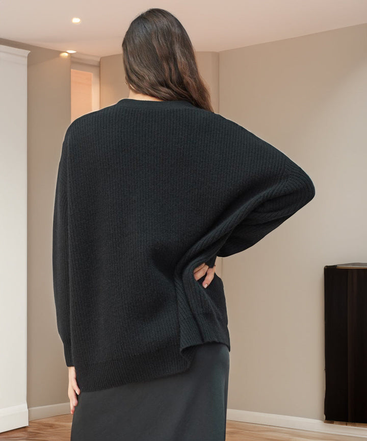Women's Cardigan in Oversized Knit for Layering (9)