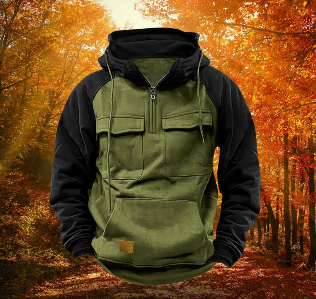 Women's Casual Hoodie for Everyday Fall Comfort in Green