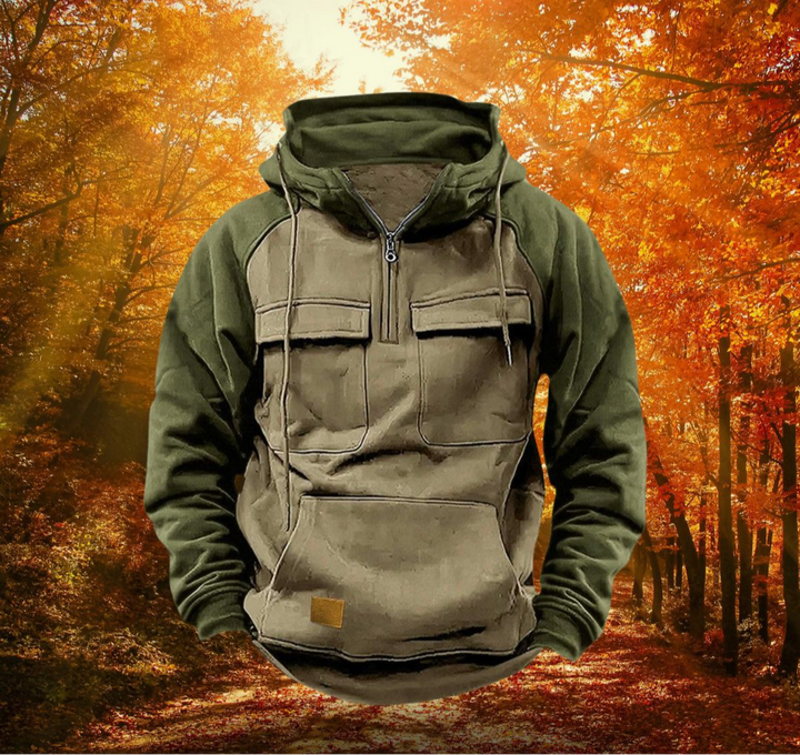 Women's Casual Hoodie for Everyday Fall Comfort in Khaki
