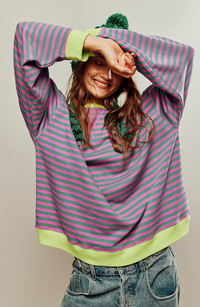 Harper | Women's Casual Striped Pullover for Spring