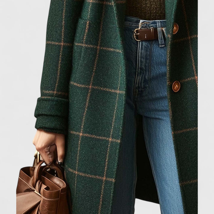 Women's Classic Checkered Fall Jacket (3)