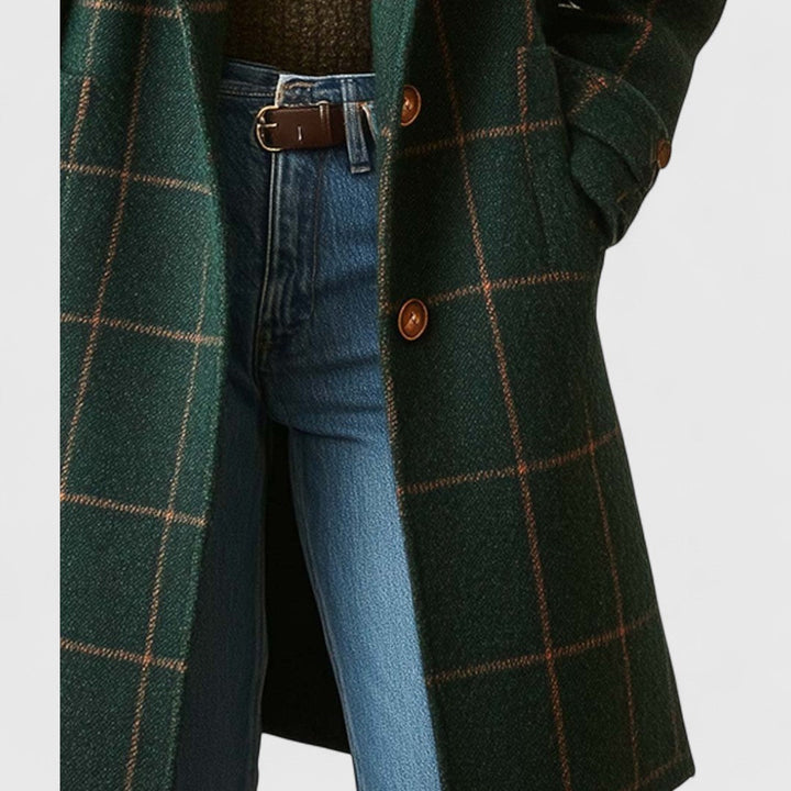 Women's Classic Checkered Fall Jacket (4)