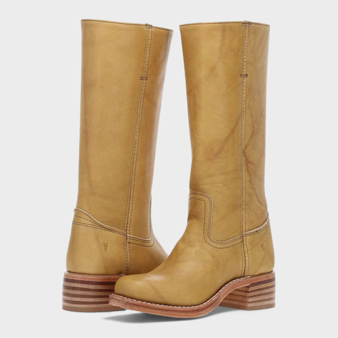 Women's Classic Western Boots for Everyday Wear in Yellow