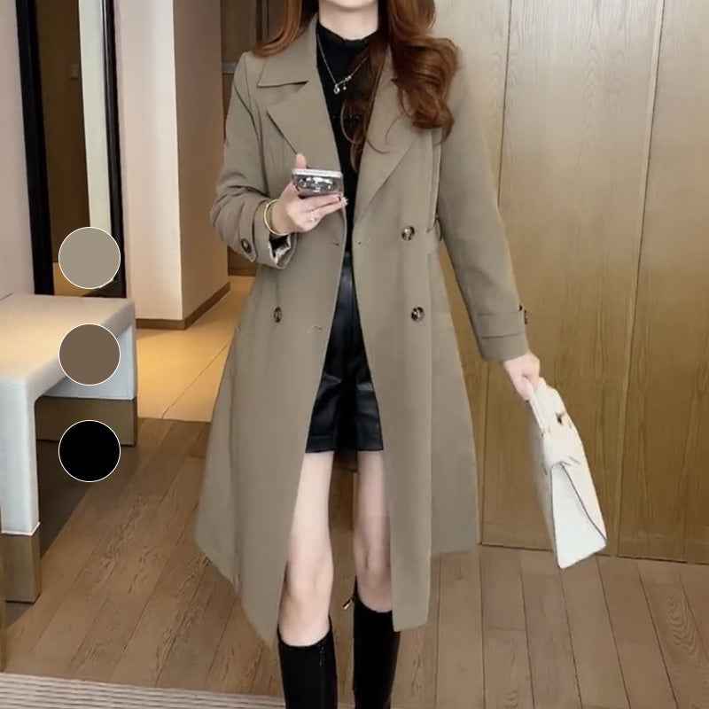 Women's Classic Wool Trenchcoat for Everyday Elegance (6)
