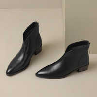 Layla | Women's Comfort Ankle Boots with Low Heel