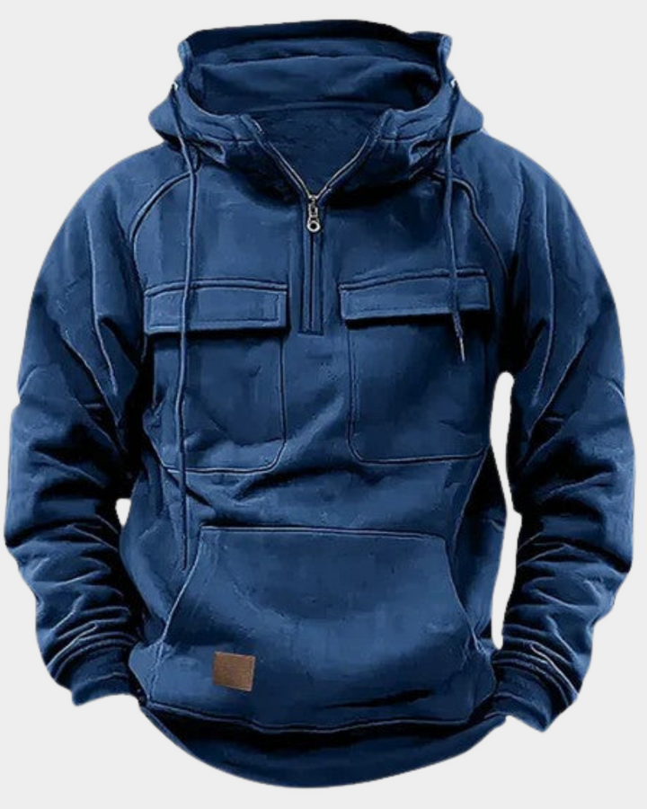 Women's Comfort Hoodie for Everyday Layering in Blue