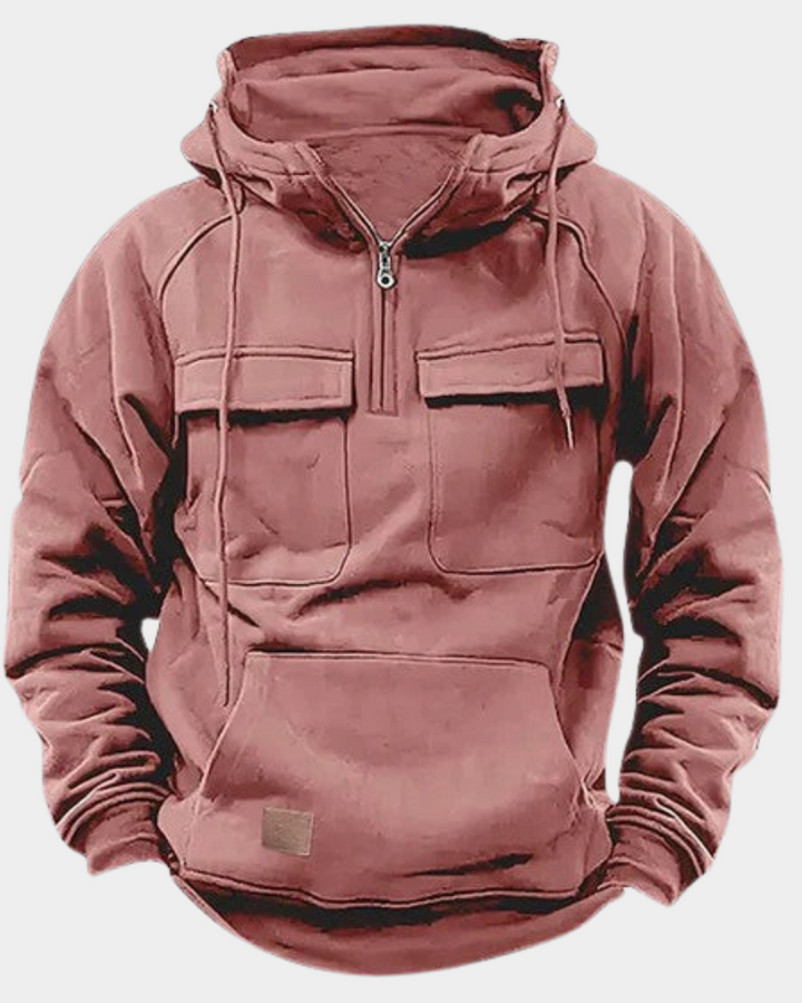 Women's Comfort Hoodie for Everyday Layering in Pink
