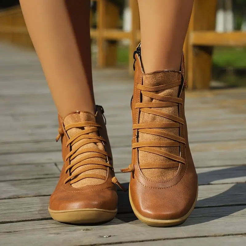 Women's Comfortable Ankle Boots for Fall (10)