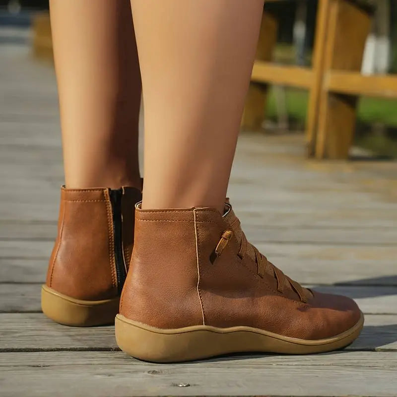 Women's Comfortable Ankle Boots for Fall (11)