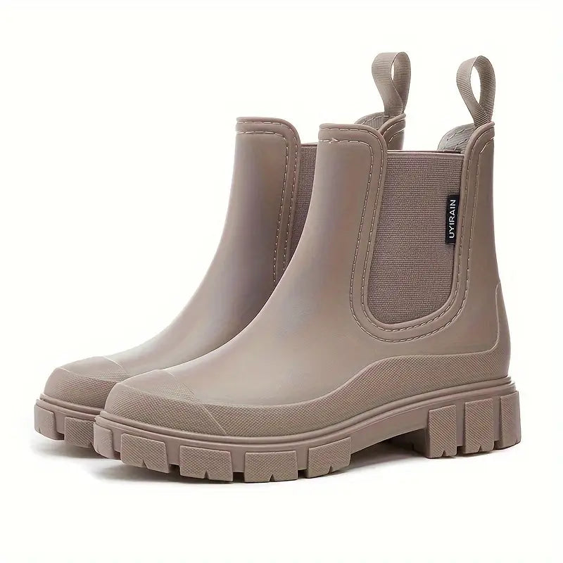 Women's Cowboy Boots Chelsea Waterproof Slip-On