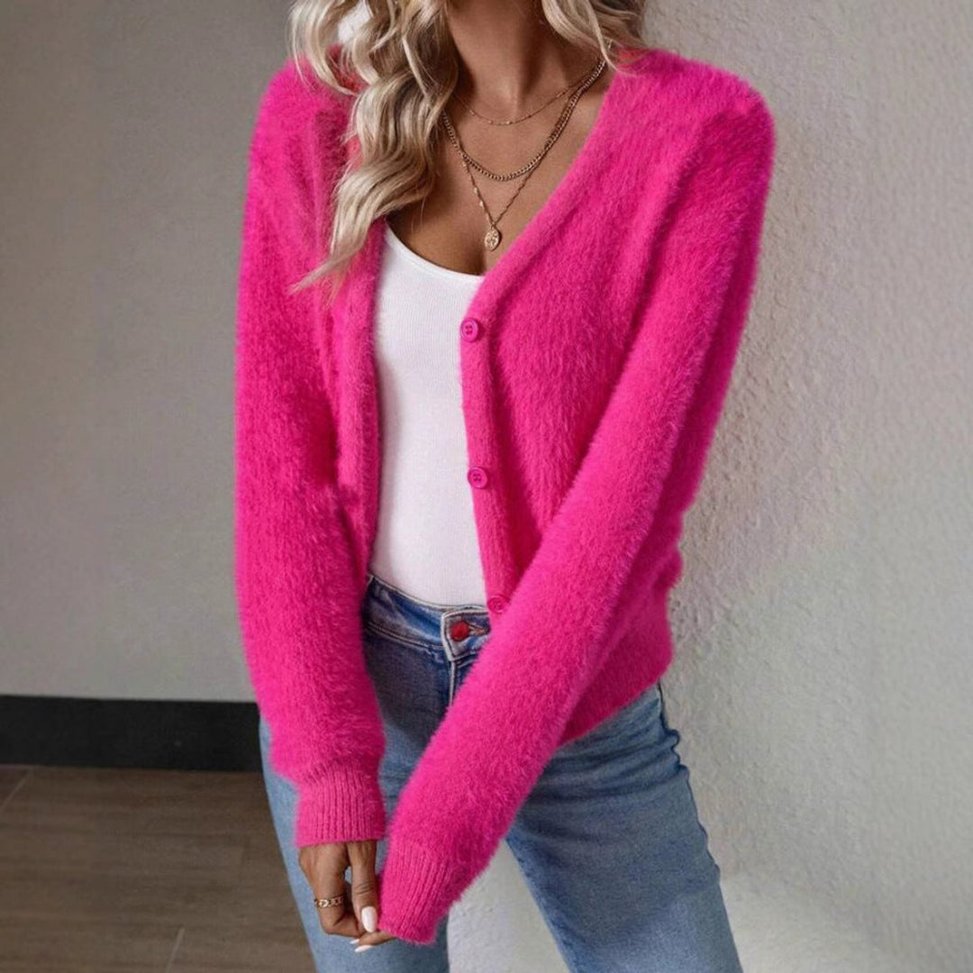 Women's Cozy Knit Cardigan for Everyday Layering (5)