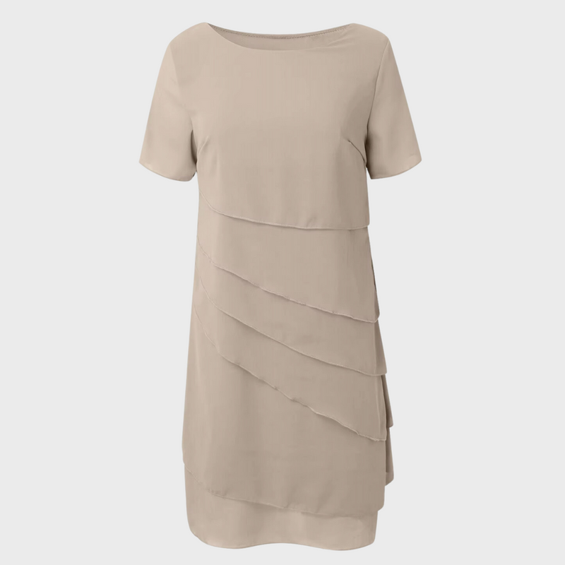 Women's Elegant Chiffon Party Dress for Evening Events (4)
