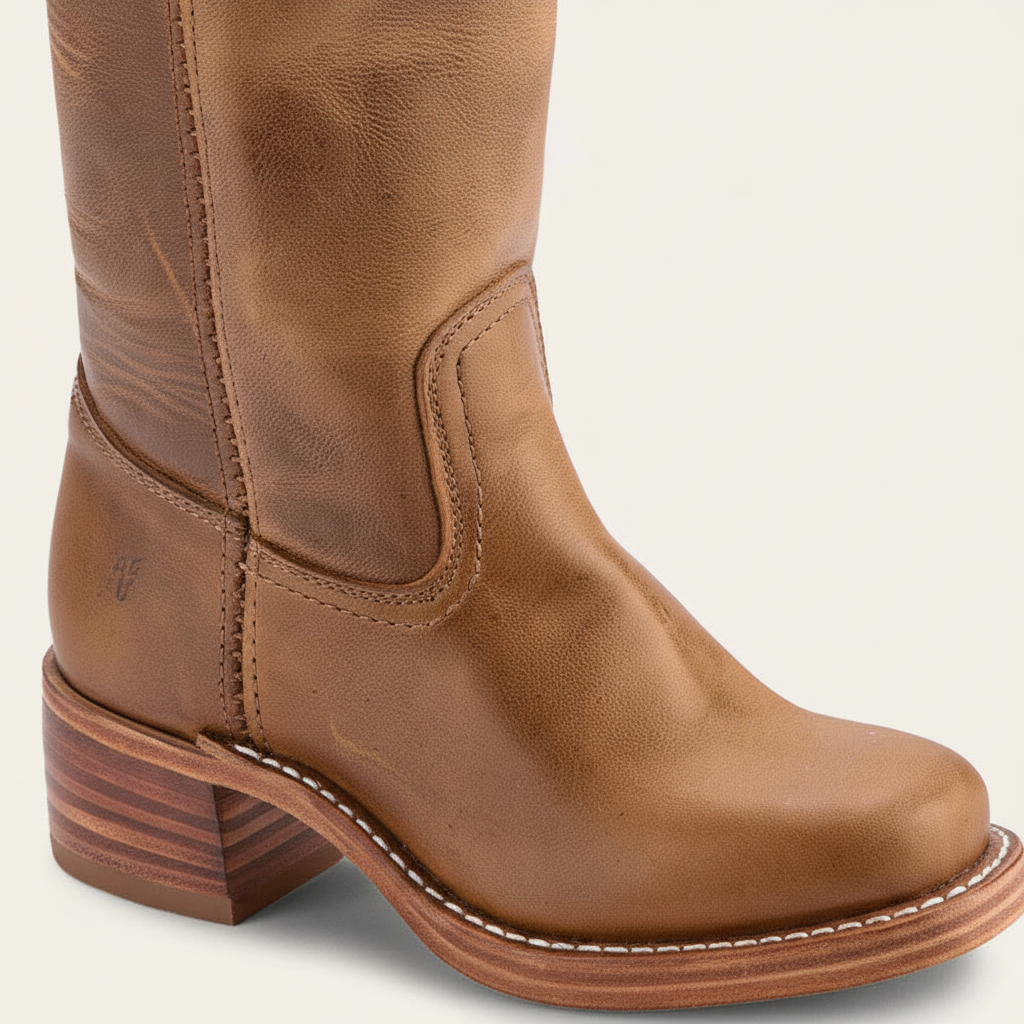 Women's Elegant Knee-High Boots in Leather (3)