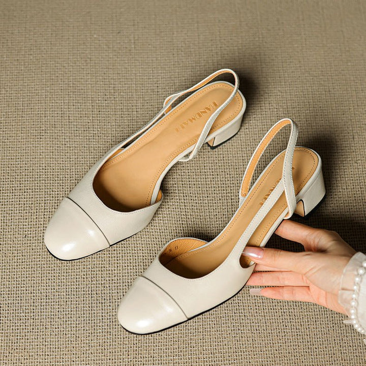 Women's Elegant Leather Pumps for Office Wear (11)