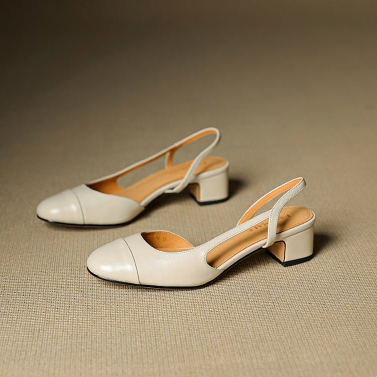 Women's Elegant Leather Pumps for Office Wear (12)