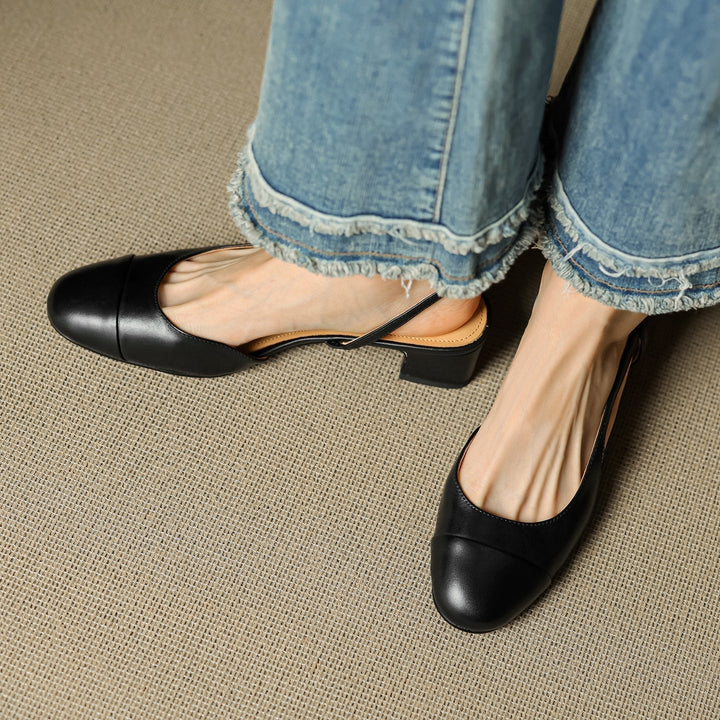 Women's Elegant Leather Pumps for Office Wear (18)