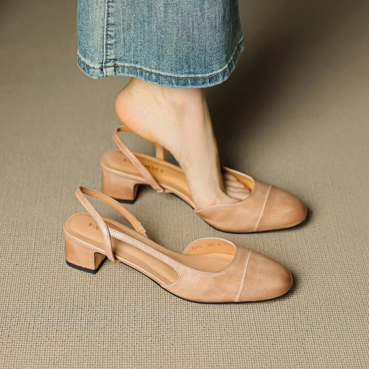 Women's Elegant Leather Pumps for Office Wear (2)