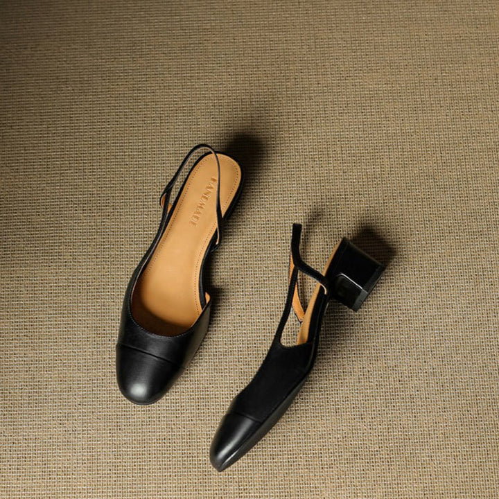 Women's Elegant Leather Pumps for Office Wear (20)