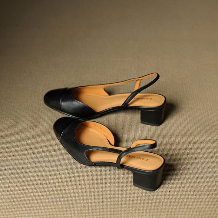 Women's Elegant Leather Pumps for Office Wear (21)