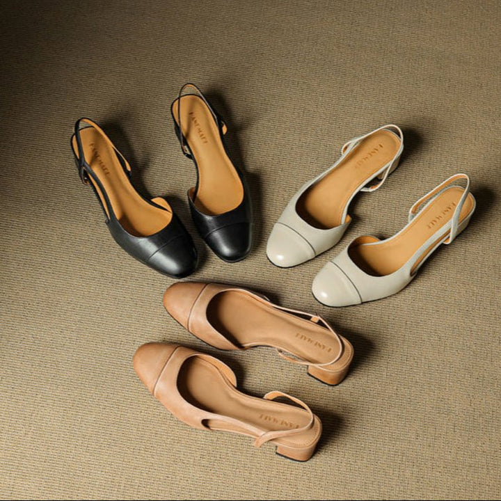 Women's Elegant Leather Pumps for Office Wear (22)
