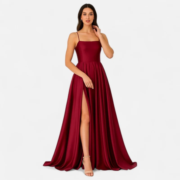 Women's Elegant Maxi Dress for Fall Weddings (2)